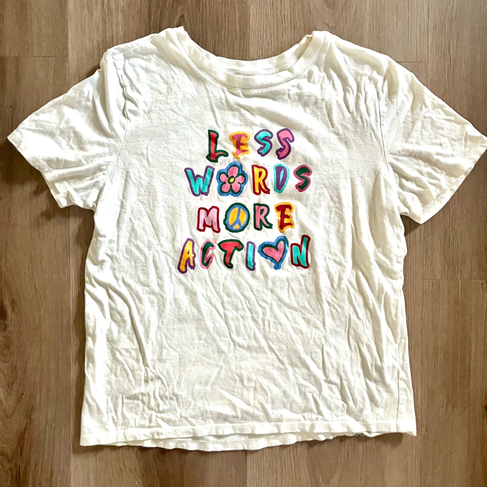 Womens Graphic Tee - White